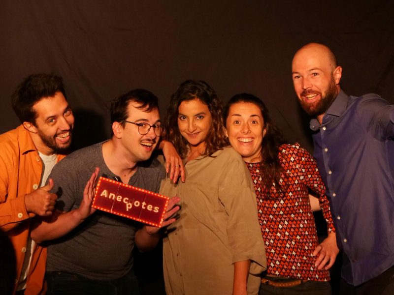 Anecpotes : Chaque comédien racontera une vraie anecdote qui servira d'inspiration pour une impro inédite